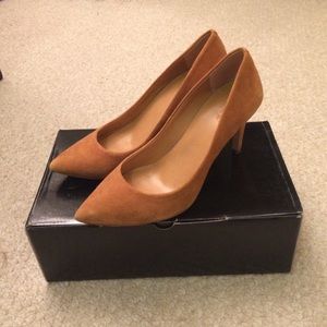 J Cree Isabelle suede pumps size 8