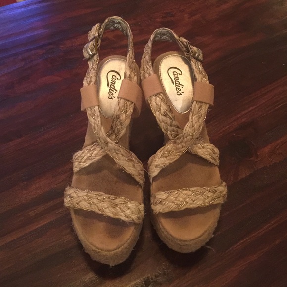 CANDIES PLATFORM WEDGE 8.5