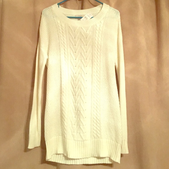 Winter White Sweater
