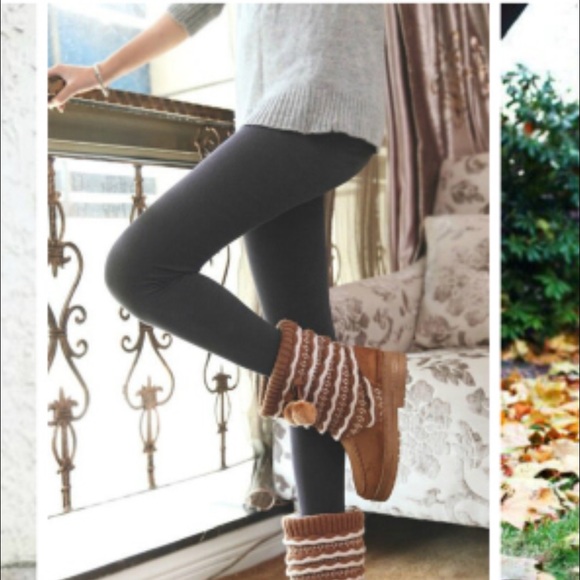 Fleece leggings - Picture 3 of 4