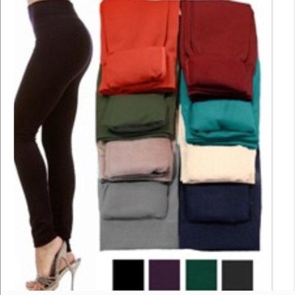 Fleece leggings - Picture 4 of 4