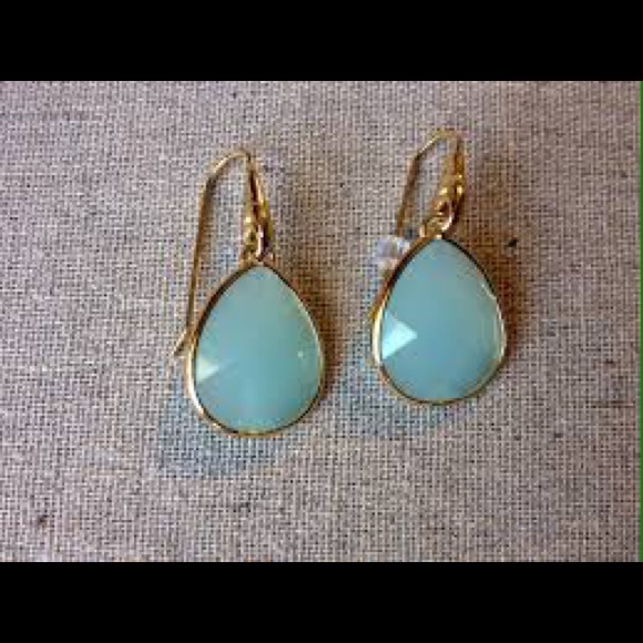 Stella & Dot Amity Drops - Aqua sold out online