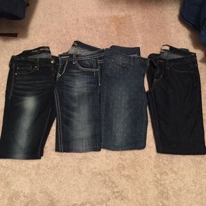 Jeans bundle ***** willing to sell as separates.