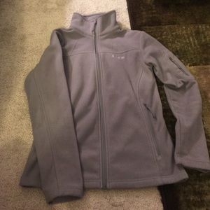 Gray Columbia Zip Up