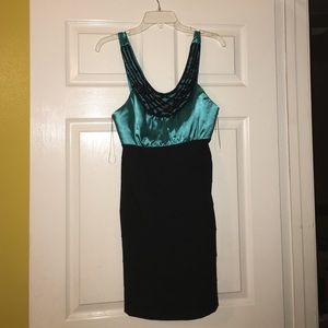 Tight beaded party dress