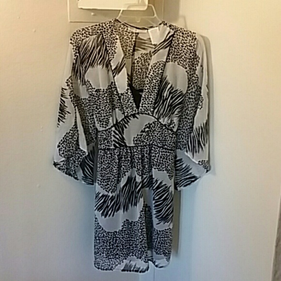 Long Sleeve Sheer 2 Piece Tunic