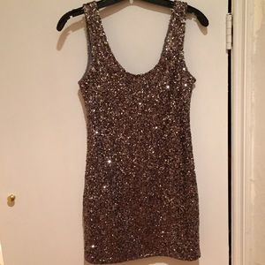 Sparkly Silver Dress by Alythea