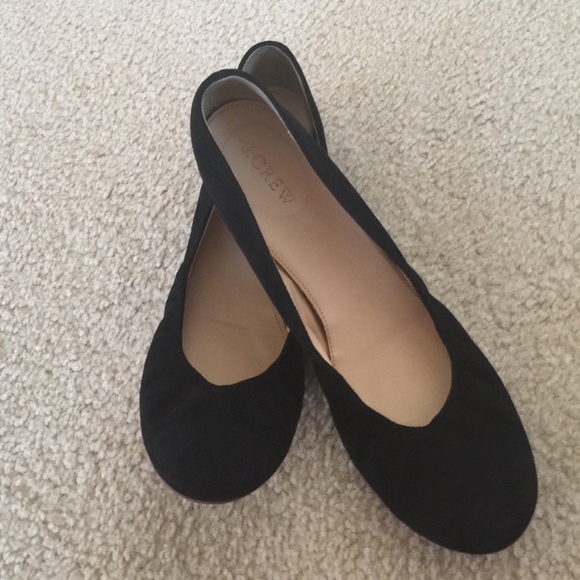 J. Crew Shoes - REDUCEDJ. Crew black suede flats