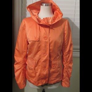 Gorgeous coral colored coat!