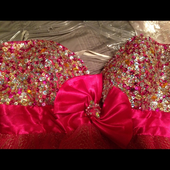 pink homecoming dress - Picture 4 of 4