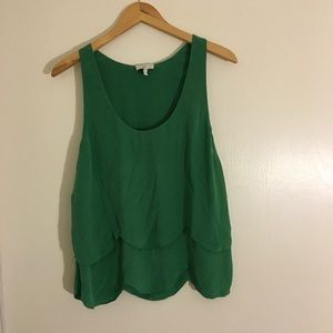 Joie silk scallop top