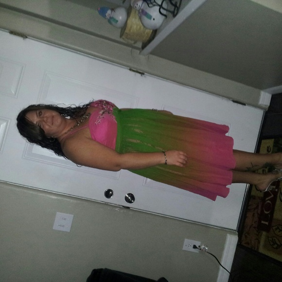Strapless dress - Picture 2 of 4