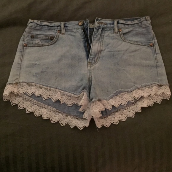 Free People Pants - Free People Denim Shorts