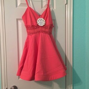 Coral casual/dressy dress