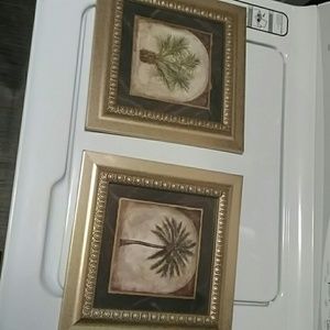 2pc set of pictures for home decor. New.Kirkland's