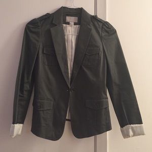 Hunter green blazer