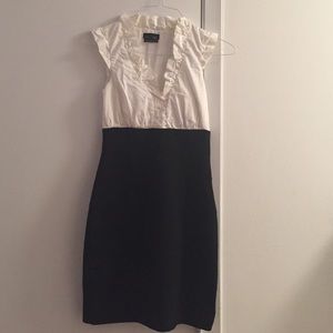 Black and white dress