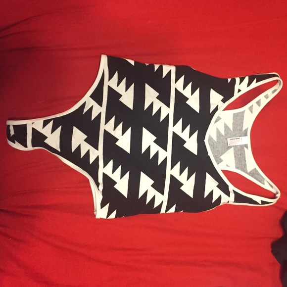 American Apparel Geometric Bodysuit