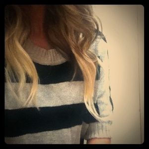 Black and white striped shirt