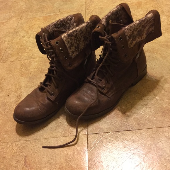 Combat boots!