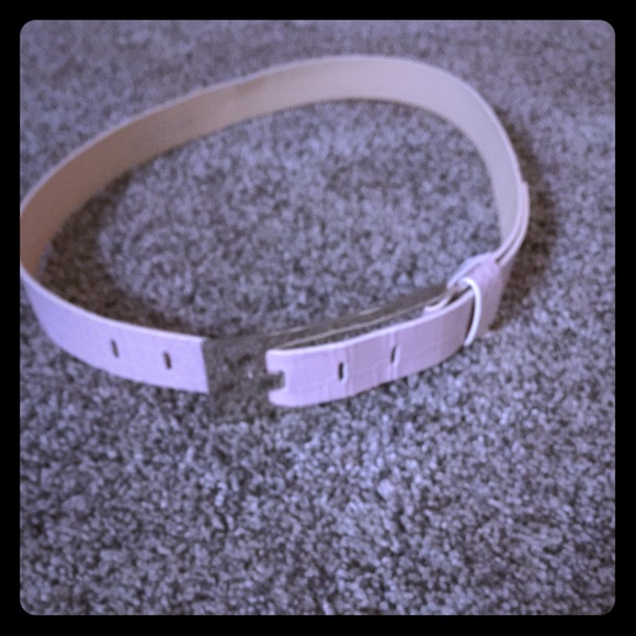 Brand new with tags light pink express belt size m