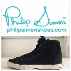 Philip Simon Women's Skyler High Top Sneaker