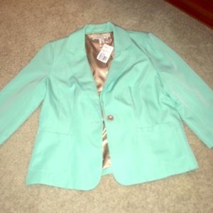 Forever 21 Seafoam Blazer