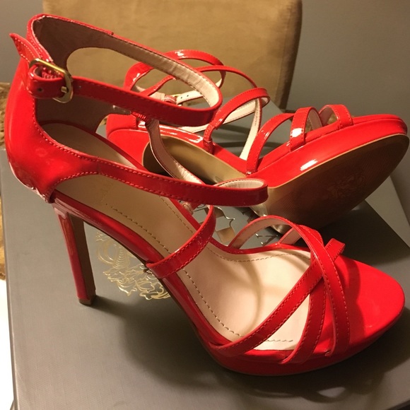 Patent Red Leather Shoes