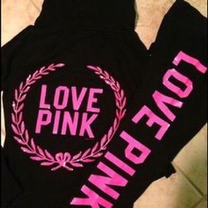Vs brand new sweats and hoodie.