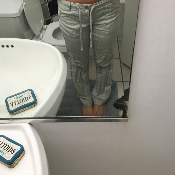 Gap loose fitting pants gray/khaki - Picture 1 of 4