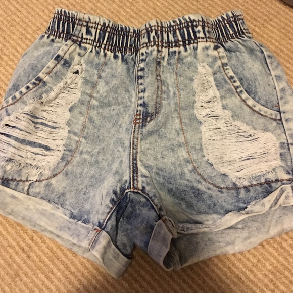 Jean shorts