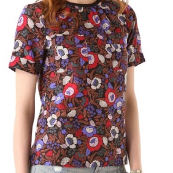 Marc by Marc Jacobs floral blouse