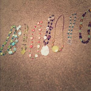 Handcrafted necklaces by yours truly🙋🏼open price