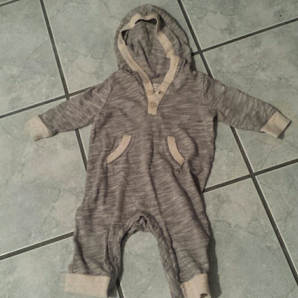 Old navy baby hooded one piece