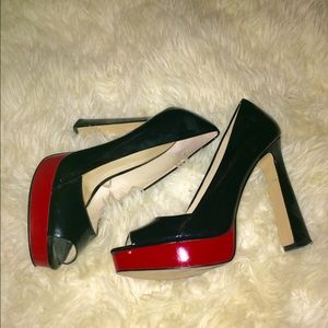 Zara black heels size 39