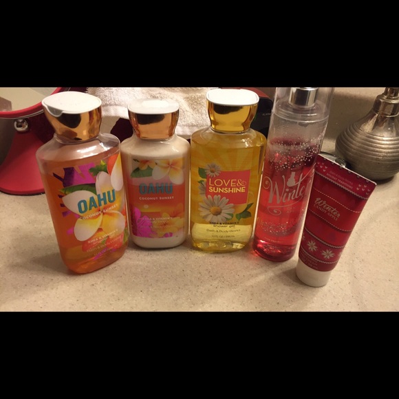 Bath and body works lot