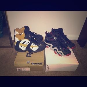 Reebok Rail and Adidas Crazy 8's