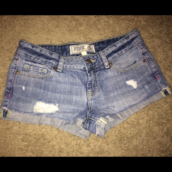 Victoria Secret Pink Jean Shorts
