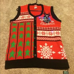 Merry Christmas sweater vest