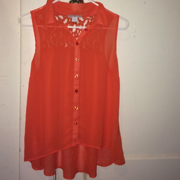 Tank top blouse