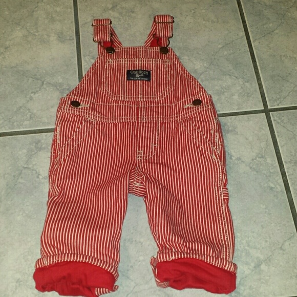 Red Oshkosh overall
