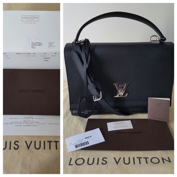 AUTHENTIC Louis Vuitton Lockme II Noir - BRAND NEW - Picture 4 of 4