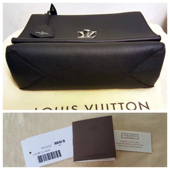 AUTHENTIC Louis Vuitton Lockme II Noir - BRAND NEW - Picture 3 of 4