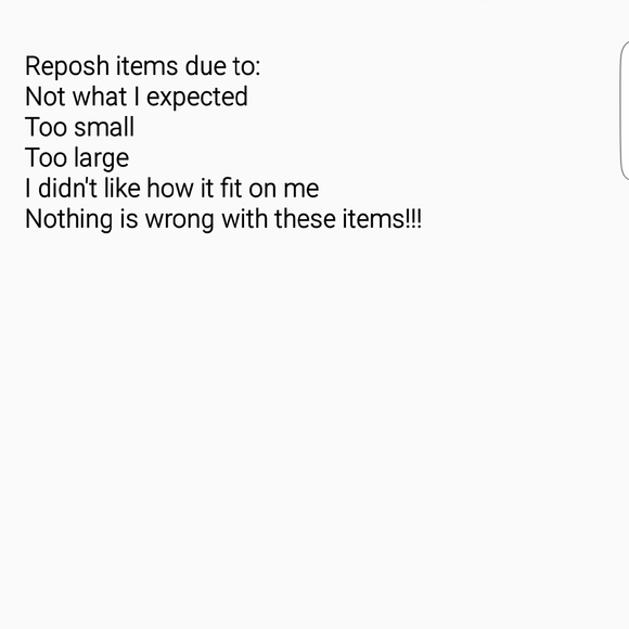 Reposhed Items