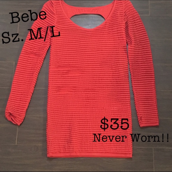 BCBGeneration Brick Red Dress - Picture 1 of 4