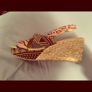 Cheetah and zebra shoes
