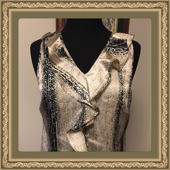 Ruffled Collar Blouse