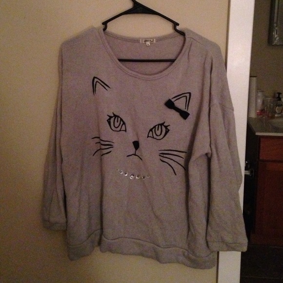 Cat Face Sweater