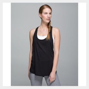 NWT Lululemon black Principle tank