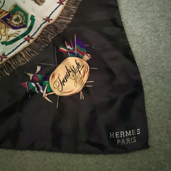 Hermes Silk Scarf